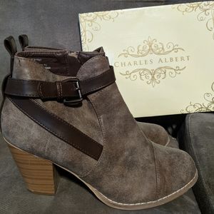 Charles Albert strappy ankle boots